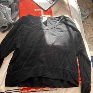 Black V-Neck Sweater